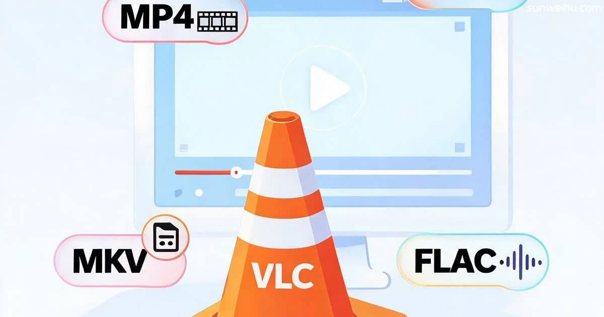 VLC：免费开源万能播放器，装了就不想换——墨涩网