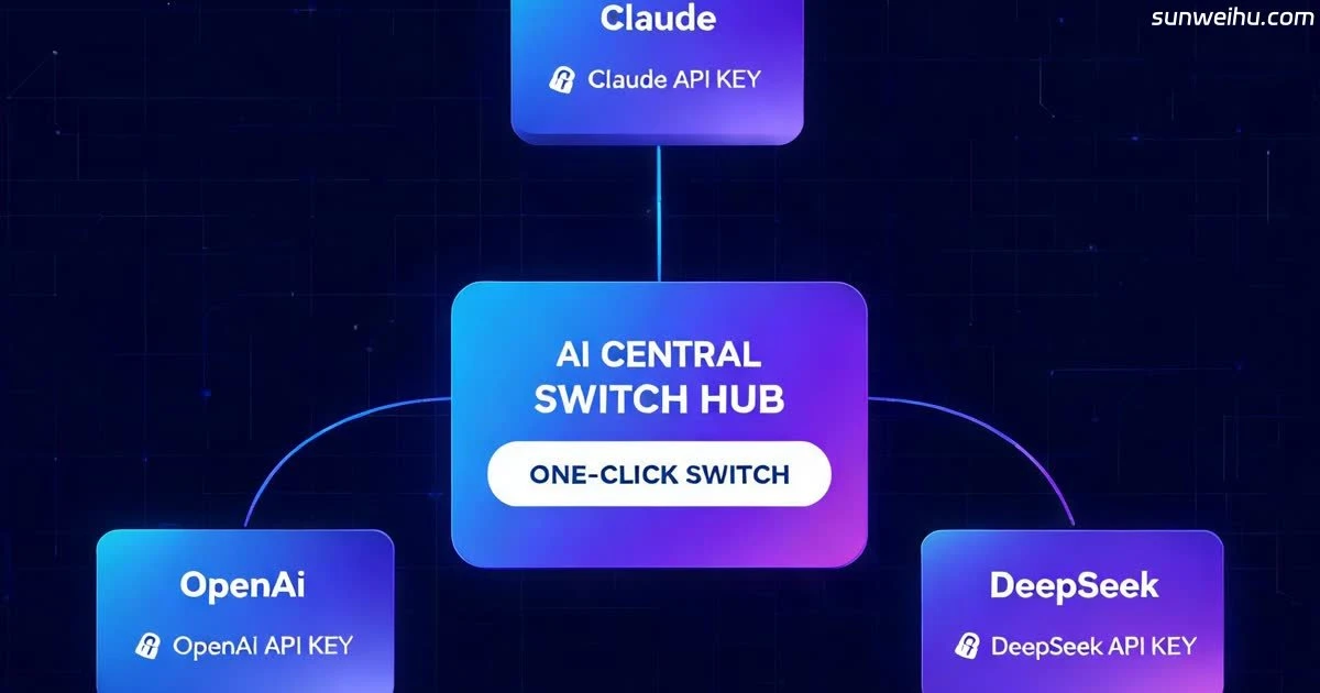 CC Switch：AI 编程工具 API 一键切换神器——墨涩网