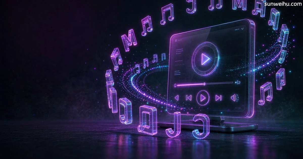 Mineradio——3D 立体歌词开源音乐播放器，网易云 QQ 音乐歌单直接同步